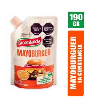 SALSA LA CONSTANCIA MAYOBURGUER X 190GR