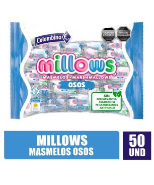 MASMELOS MILLOWS OSO INDIVIDUAL X 50UND