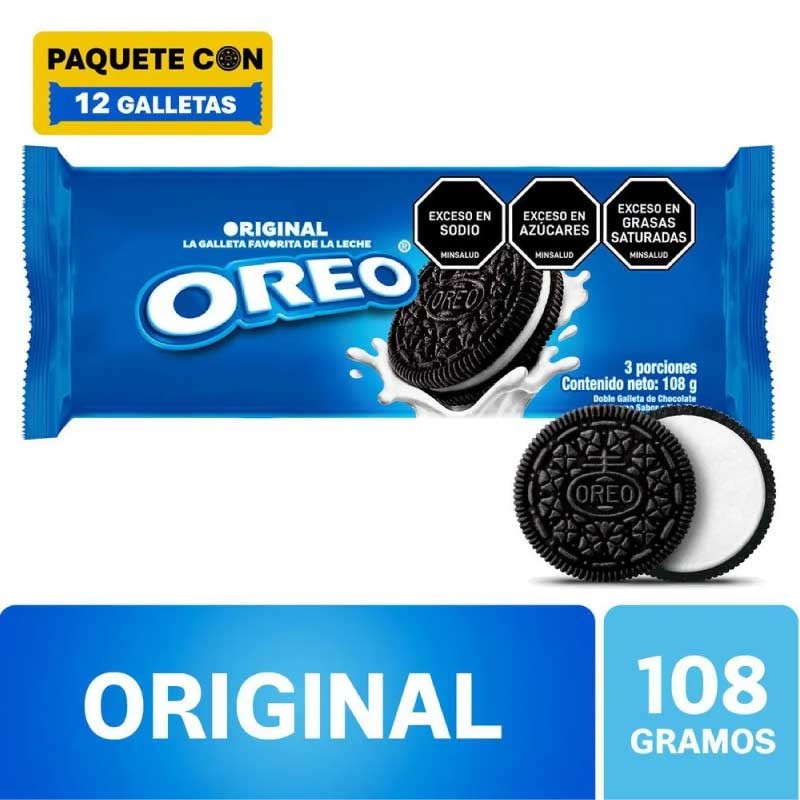 GALLETA OREO SLUG X 108GR