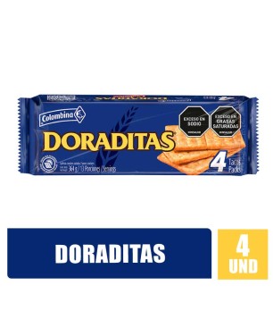 GALLETAS CRAKEÑAS DORADITA TACO DIA X 4UND