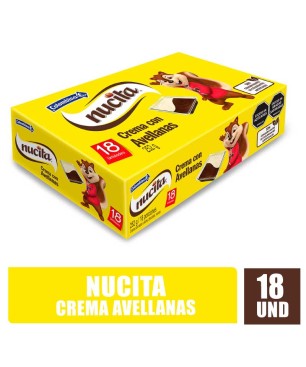 CREMA DE AVELLANAS NUCITA X 18UND