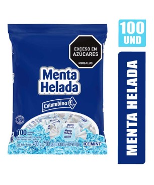 MENTA HELADA COLOMBINA X 100UND