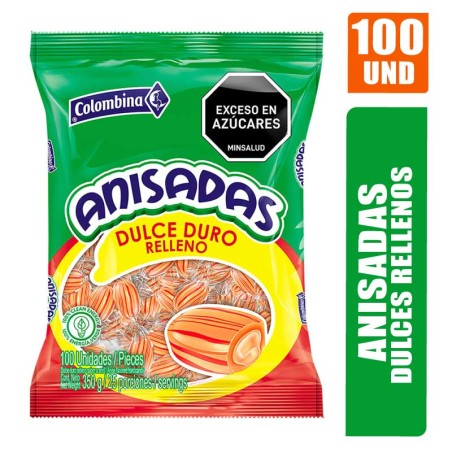 CARAMELOS ANISADAS COLOMBINA X 100UND