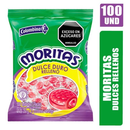 CARAMELOS MORITAS COLOMBINA X 100UND