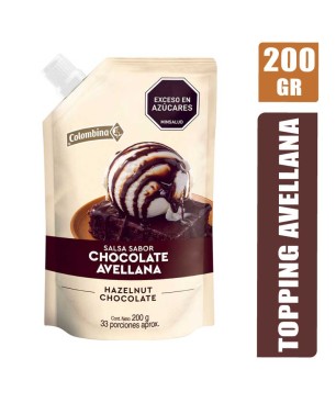 TOPPING CHOCOLATE COLOMBINA X 200GR