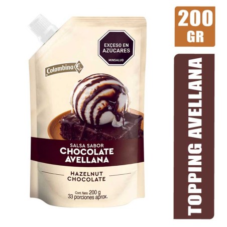 TOPPING CHOCOLATE COLOMBINA X 200GR