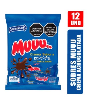 CREMA ACHOCOLATADA MUUU X 12UND