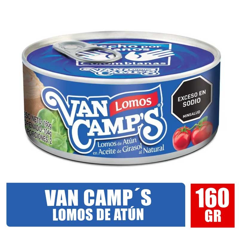 ATUN VAN CAMPS EN ACEITE X 160GR