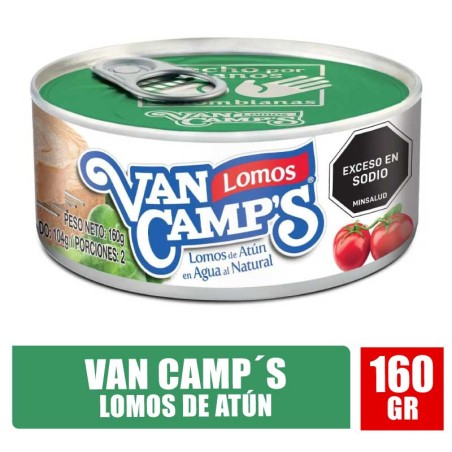 ATUN VAN CAMPS EN AGUA X 160GR