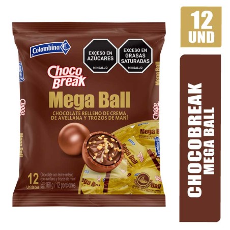 CHOCOBREAK MEGA BALL X 12UND