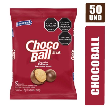 CHOCOLATE CHOCOBREAK BALL X 50UND