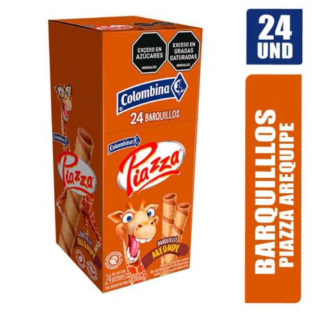 BARQUILLOS PIAZZA JIRAFA AREQUIPE X 24UND