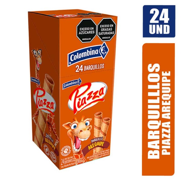 BARQUILLOS PIAZZA JIRAFA AREQUIPE X 24UND