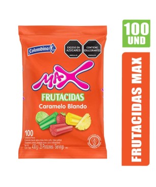 CARAMELOS MAX FRUTACIDA X 100UND