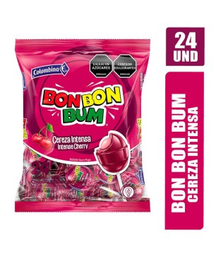 BON BON BUM CEREZA INTENSA  X 24UND