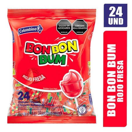 BON BON BUM FRESA X 24UND