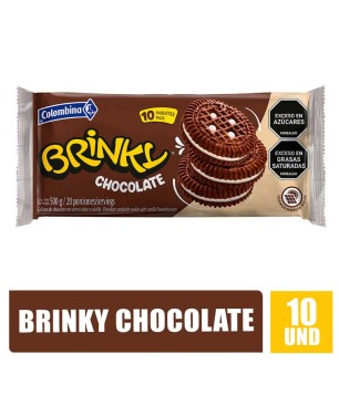 GALLETAS BRINKY CHOCOLATE X 10UND