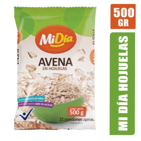 AVENA EN HOJUELAS MI DIA X 500GR