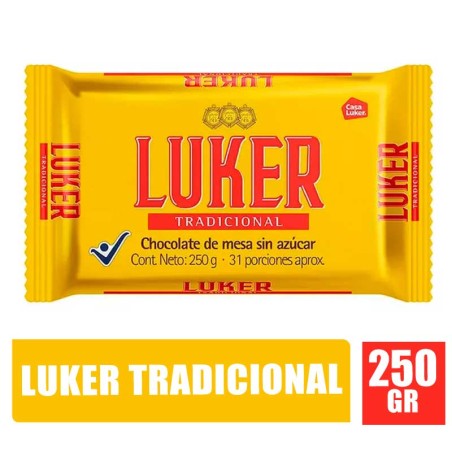 CHOCOLATE LUKER X 250GR