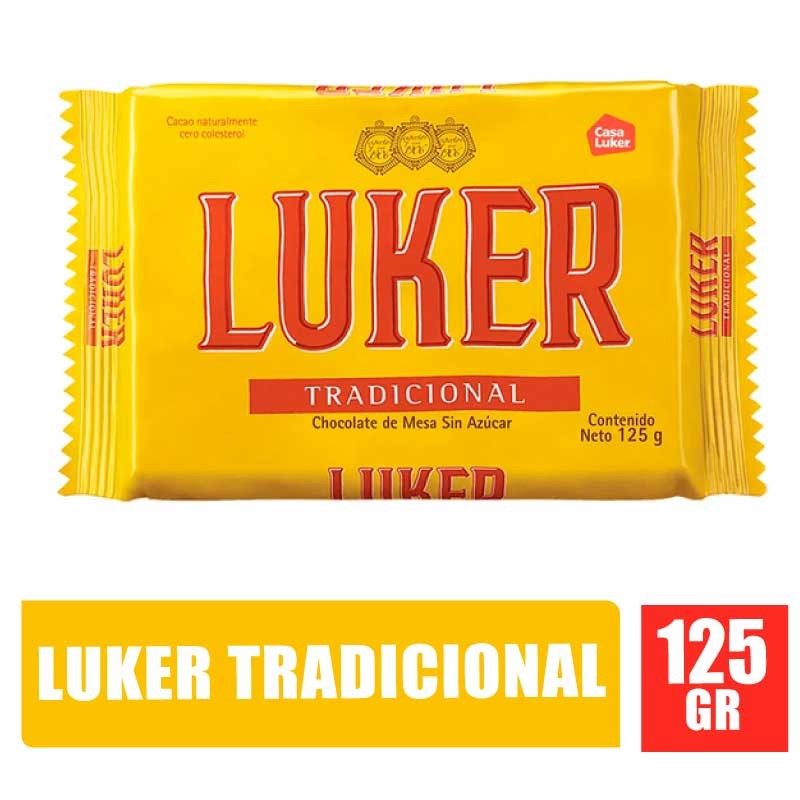 CHOCOLATE LUKER X 125GR
