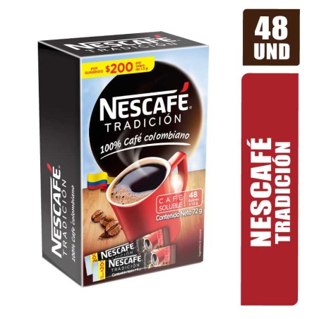 NESCAFE TRADICIONAL 1.5GR X 48UND
