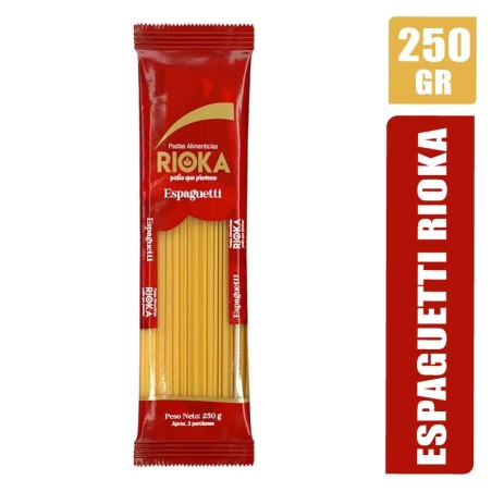 PASTA ESPAGUETTI RIOKA X 250GR