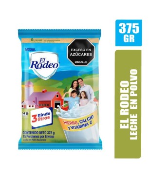 Leche en Polvo el Rodeo X 375Gr | Distribuidora El Confite
