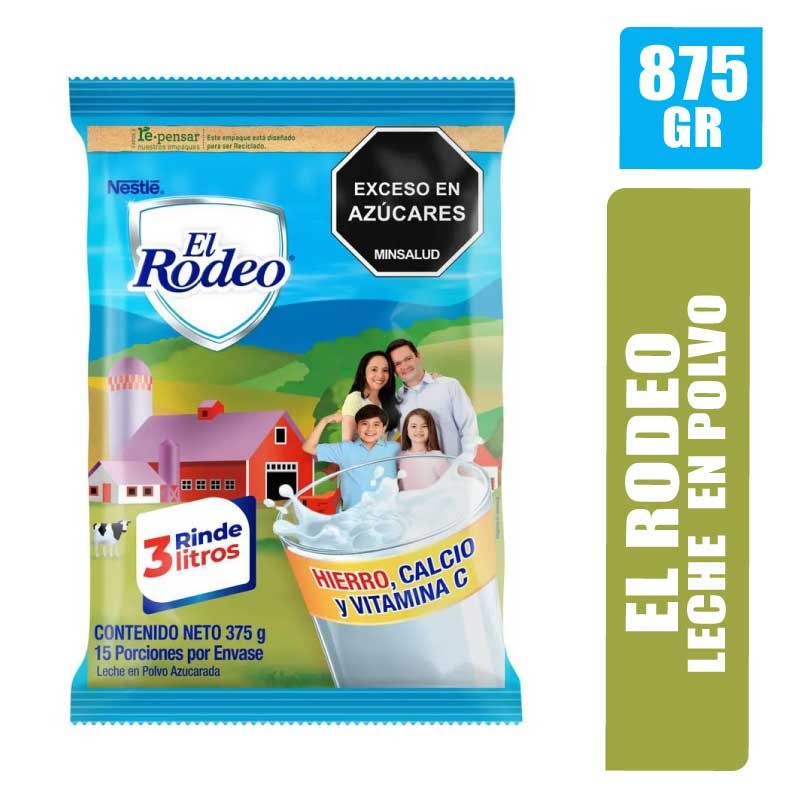 LECHE EN POLVO EL RODEO X 875GR