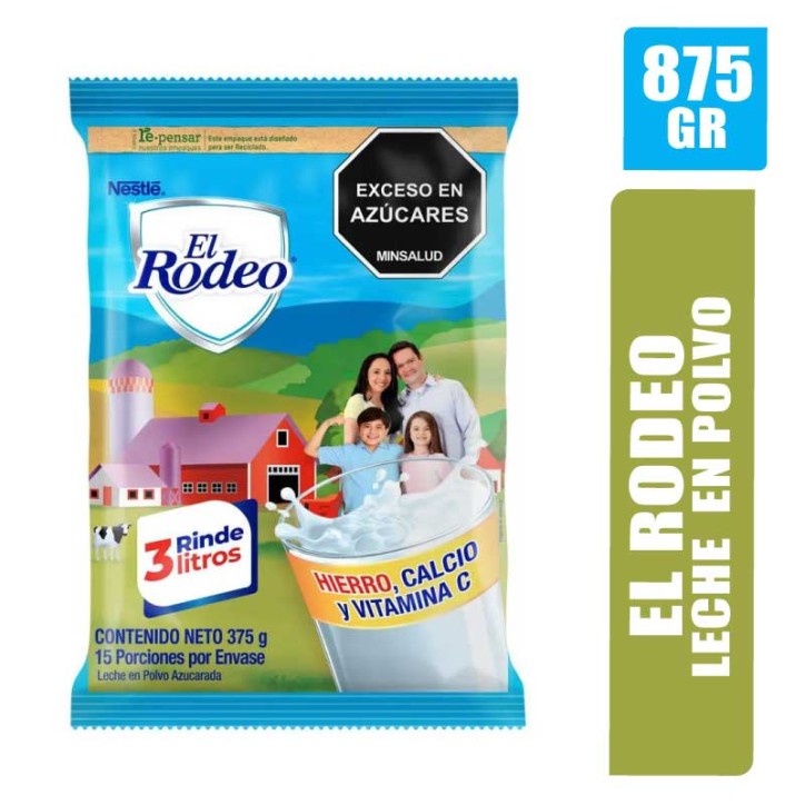 LECHE EN POLVO EL RODEO X 875GR