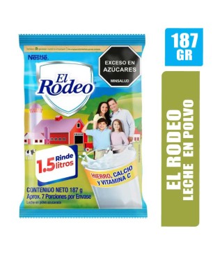 LECHE EN POLVO EL RODEO X 187GR