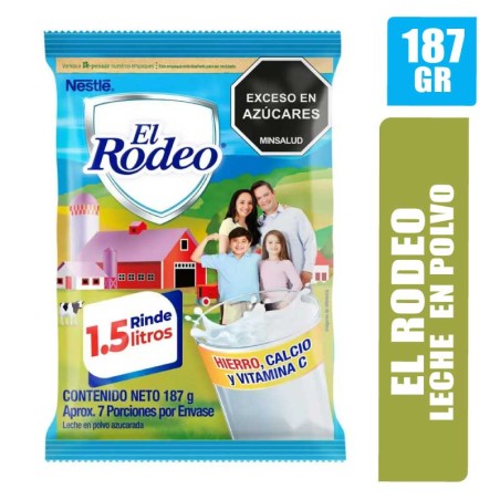 LECHE EN POLVO EL RODEO X 187GR