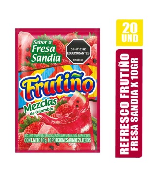 FRUTIÑO FRESA SANDIA 10GR X 20UND