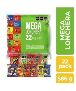 MEGA LONCHERA FRITOLAY X 22UND