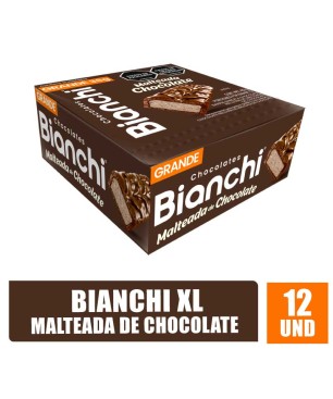 BIANCHI EN BARRA DE CHOCOLATE XL MALTEADA 36GR X 12 UND