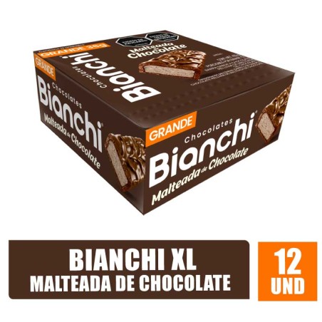 BIANCHI EN BARRA DE CHOCOLATE XL MALTEADA 36GR X 12 UND