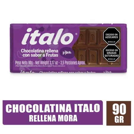 CHOCOLATINA RELLENA ITALO MORA X 90GR