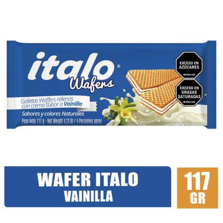 WAFER TACO VAINILLA ITALO X 117GR