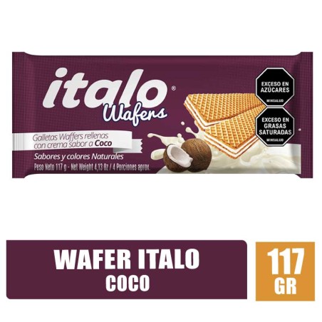 WAFER TACO COCO ITALO X 117GR