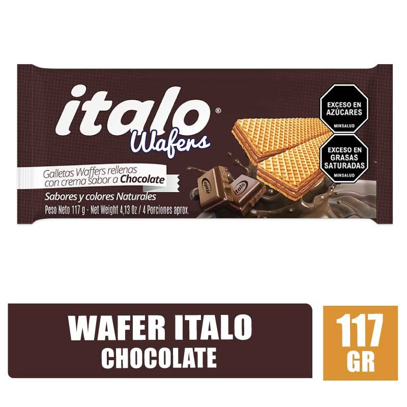 WAFER TACO CHOCOLATE ITALO X 117GR