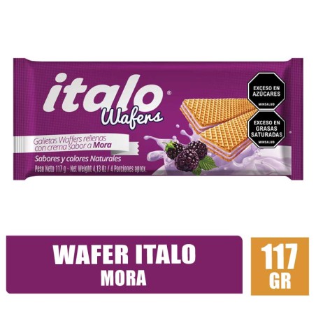 WAFER TACO MORA ITALO X 117GR