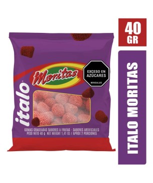 GOMAS MORITAS ITALO X 40GR