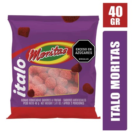 GOMAS MORITAS ITALO X 40GR
