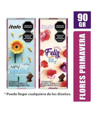 CHOCOLATINAS ITALO FLORES PRIMAVERA X 90GR