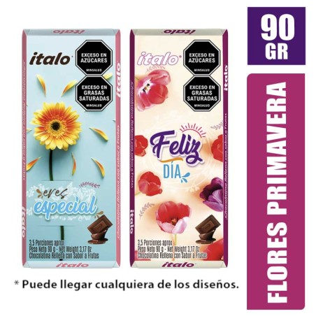CHOCOLATINAS ITALO FLORES PRIMAVERA X 90GR