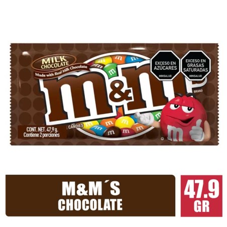 M&M´S CHOCOLATE DE LECHE X 47.9GR