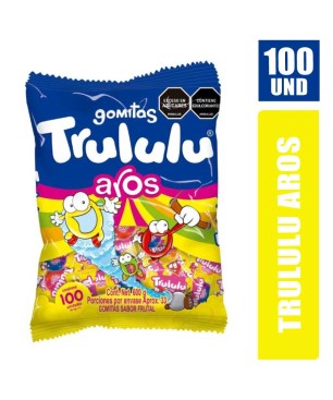 GOMITAS TRULULU AROS X 100UND