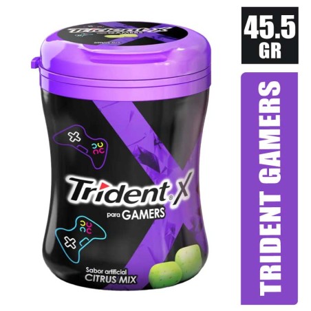 CHICLES TRIDENT X GAMER X  45.5GR