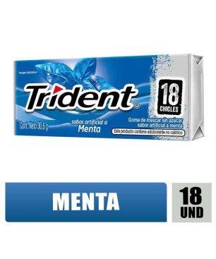 TRIDENT VALUPAK MENTA X 18UND