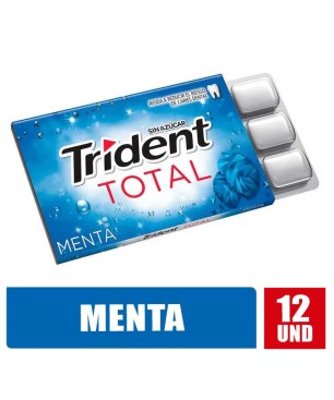 TRIDENT TOTAL MENTA X 12UND