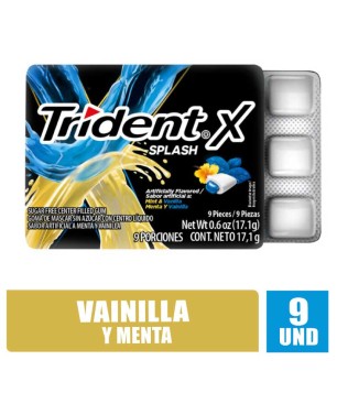 TRIDENT X SPLASH VAINILLA X 17GR